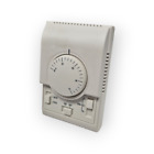 ELECTROMECHANICAL ROOM THERMOSTAT WITH 3-SPEED FAN CONTROL