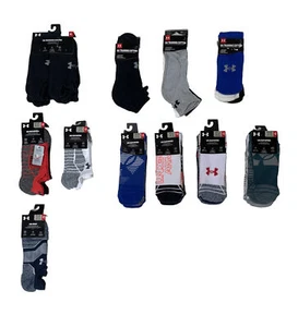 Calcetines Under Armour para hombre y mujer; HEATGEAR, ENTRENAMIENTO, ELEVADOS, tallas 5-16 - Imagen 1 de 25