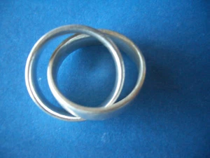 JOOP Doppelring, Damen Größe 53, 925er Silber massiv - Bild 1 von 4