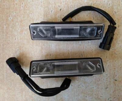 2 Feux Eclaireurs de Plaque de police Fourgon Ducato Boxer Jumper (1994-2001) NF - Photo 1/2