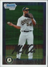 2010 Bowman Chrome Draft Prospect Baseball #BDPP61 Michael Choice