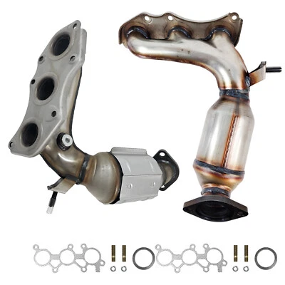 Manifold Catalytic Converter for Toyota Sienna3.5L 2007-2010 BANK 1 & BANK 2 SET Foto 1 de 4
