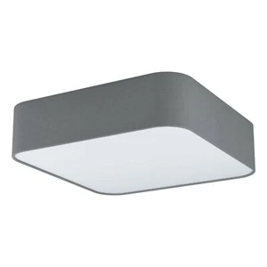 Modern Square Ceiling Light In Gray Fabric 5 Lights GL0451 - Picture 1 of 1