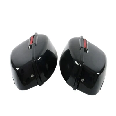 Hard Saddlebags Black for Sportster 883 1200 Harley 1994-2003 95 96 97 98 99 01 - Image 1 of 4