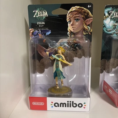 The Legend of Zelda Tears of the Kingdom - Zelda amiibo novo lacrado - Imagem 1 de 4