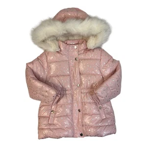 Member's Mark Girl's Wind Resistant Removable Faux Fur Hooded Warm Puffer - Picture 1 of 3
