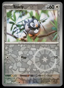 Starly 148/198 Reverse Holo SV01: Juego base escarlata y violeta casi nuevo - Imagen 1 de 2
