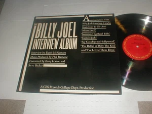 Billy Joel Interview Album Columbia LP PROMO 1981 Songs In Attic Classic Rock - Picture 1 of 5