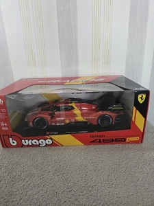 Brand New Bburago 1:18 Scale Ferrari 499P #51 Le Mans 1/18 Scale Model - Picture 1 of 4