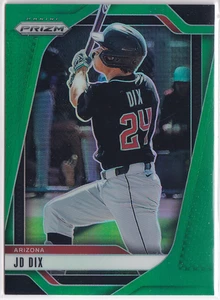2025 Panini Prizm Prizms Green #177 JD Dix  - Picture 1 of 1