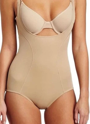 Женский боди Maidenform Shapewear Ultimate Slimmer WYOB бежевый Великобритания 8-10 - Изображение 1 из 4