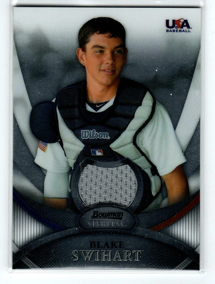 2010 Bowman Sterling USA Baseball Relics #USAR18 Blake Swihart (ref 199791) - Image 1 of 1