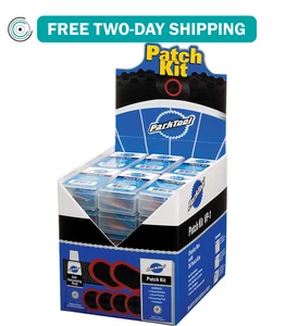 Park Tool Vulcanizing Patch Kit Display Box - 36 Durable Bicycle Inner Tube - Picture 1 of 6