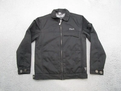 Vintage Y2K Vurt Snowboarding Skater Jacket Winter Black Canvas Mens READ - Image 1 of 4