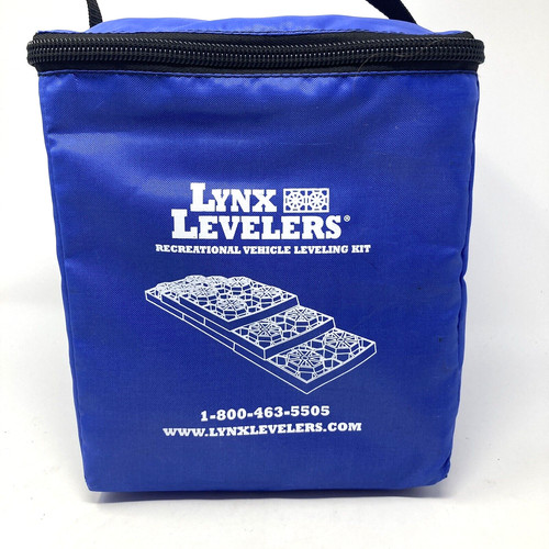 Lynx RV interlocking Levelers / Leveling Blocks w/ Nylon Storage Case