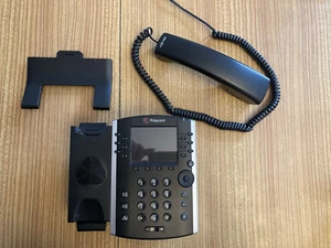 Lot de 6 x Polycom VVX411 HD Business Media téléphone IP VOIP Job lot avec alimentation - Photo 1/11