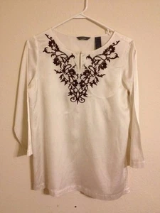 OCEAN CURRENT - CAMISA BLANCA MULTICOLOR - M - Imagen 1 de 2