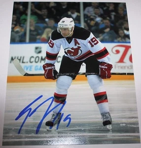 TRAVIS ZAJAC SIGNED 8X10 PHOTO NEW JERSEY DEVILS COA - Picture 1 of 1