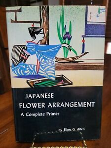 Vintage Japanese Flower Arrangement Book 1968