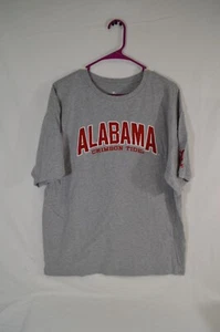 Knights Apparel Gray XL Alabama Crimson Tide Short Sleeve Shirt T34 - Picture 1 of 4