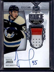 2022-23 THE CUP ROOKIE PATCH AUTO #111 DAVID JIRICEK /249 - Picture 1 of 2