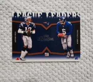 2003 Playoff Prestige 1105/2002 #LLT-6 ""Tom Brady & Kerry Collins"" EX - Foto 1 di 5