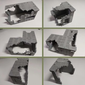 Tycho Starport terreno de construcción en ruinas ciencia ficción Wargaming 28 mm paisaje de mesa - Imagen 1 de 33