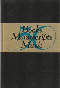 BOOKS MANUSCRIPTS MUSIC BY SCRIBNERS - Picture 1 of 1