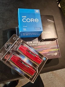 Combo* MSI B560I Gaming Edge Wifi Motherboard / CPU/ RAM / SSD - Picture 1 of 9
