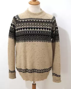 Island Norweger Strick Pullover Grösse L Herren H352 - Bild 1 von 5
