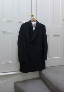 Our Legacy Zweireiher Mantel dunkelgrau Wolle, Größe L/50 - neu mit Etikett, UVP 490£ - Bild 1 von 9