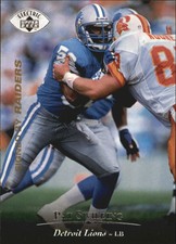 1995 Upper Deck Electric Silver Detroit Lions Football Card #150 Pat Swilling