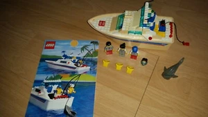 Lego Set "4011 LEGO System Hochseeyacht mit Hai mit Bauanleitungen  - Bild 1 von 8