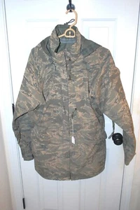 USGI USAF ABU Digital Tiger Stripe Camo Cold Weather Parka Gore-Tex S/L Fair/G - Bild 1 von 9