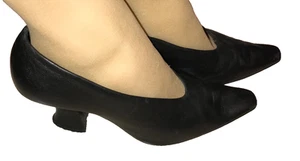 Bottega Veneta Sofia Black Heel Pump Size 36.5 - Picture 1 of 11