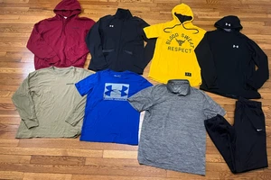 Herren Sportpaket Erwachsene Größe Small Nike Under Armour 8-teilig Hoodies Tops Hosen - Bild 1 von 11