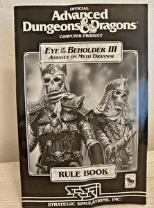 Official Advanced Dungeons and Dragons Eye of the Beholder Rule Book 111 - Picture 1 of 7