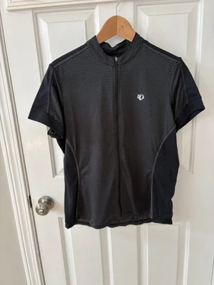 Camisa Jersey Pearl Izumi Mujer Select S/S Negra Ciclismo Cremallera Completa Bolsillos Grandes Foto 1 de 4