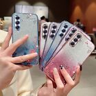 For Samsung Galaxy A15 5G A05s A54 Bling Floral Soft TPU Shockproof Plating Case