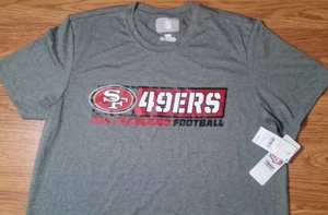 San Francisco 49ers t-shirt (Large) Gray Color, Logo on Front, Team Apparel, NEW - Picture 1 of 2