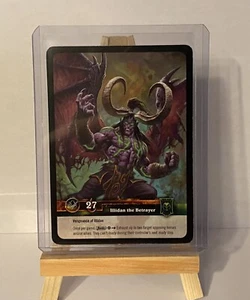 World of Warcraft TCG: Timewalkers Illidan the Betrayer Hero Card - Picture 1 of 7