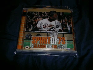 KNBR 680 SPIRIT OF 73 SEASON FOR THE AGES SAN FRANCISCO GIANTS 2001 BARRY BONDS - Picture 1 of 6