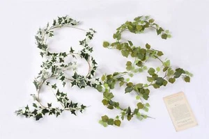 Deluxe Branching Ivy Leaf Garland - MULTI BRANCH SPRAY STYLE PREMIUM - Picture 1 of 9