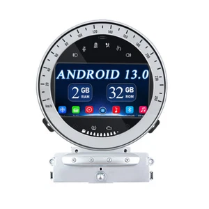 32GB Android 13.0 Autoradio GPS CarPlay DAB+DSP Wifi SWC USB für BMW Mini Cooper - Bild 1 von 6