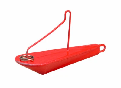 Kinetic Paravan Fluo Red, bleifrei für Light-Trolling, 20g - 90g Schleppblei - Bild 1 von 2