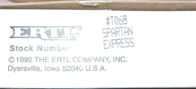 Remolque semi camión aerodinámico Ertl 1/64 diecast CFI GMC nuevo en caja cerrado con cinta adhesiva Foto 1 de 4