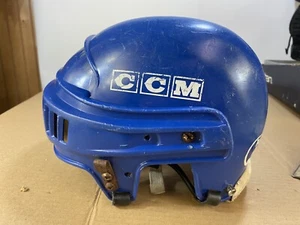 Jahrgang 80er 90er Jahre Wick 14 St. Louis Blues Spiel Gebrauchter Helm CCM Eishockey NHL - Bild 1 von 6