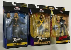 Marvel Legends EMMA FROST, DANI MOONSTAR & WOLVERINE X-Men Walgreens Excl MIP - Bild 1 von 4