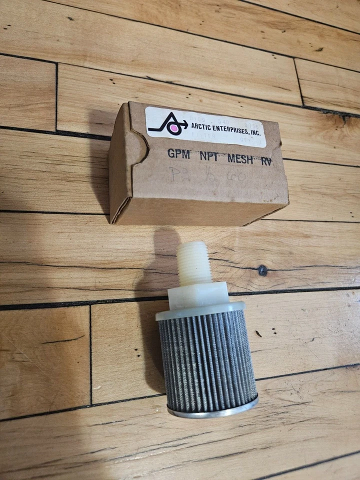 Filtro hidráulico NOS Vintage Arctic Cat 1974 VIP Panther 0109-540 - Imagem 1 de 1