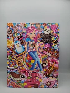 Lisa Frank Folder CHERRI Treat Town NEW 2 Pocket School Folder - Picture 1 of 11